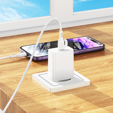 Сетевое зарядное устройство BOROFONE BA21A Pro Long journey single port PD20W charger White (6941991111402)