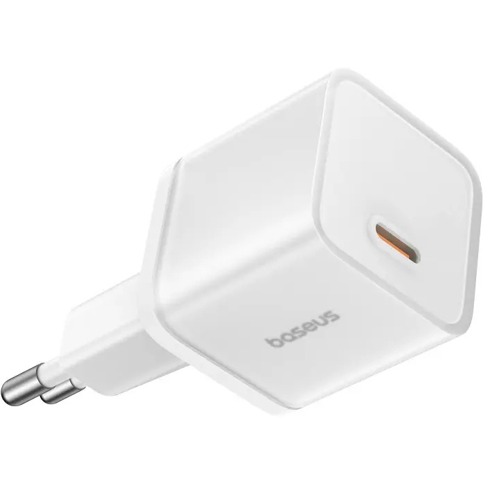 Зарядний пристрій BASEUS GaN5S Fast Charger 1C 30W EU Moon White (P10162504213-00) Вихідний роз'єм USB Type-C