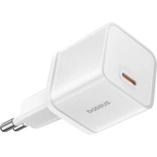 Зарядний пристрій BASEUS GaN5S Fast Charger 1C 30W EU Moon White (P10162504213-00)