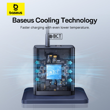 Сетевое зарядное устройство BASEUS Cube Fast Charger C+U 30W EU Cluster Black (P10111404113-00)