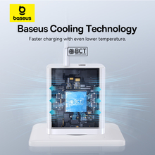 Сетевое зарядное устройство BASEUS Cube Fast Charger C+U 30W EU Moon White (P10111404213-00)