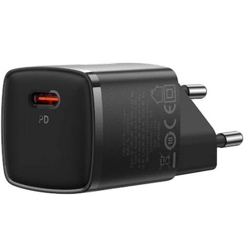 Сетевое зарядное устройство BASEUS Cube Pro Fast Charger 1C 30W EU Black (CCXF000301) Кабель отсутствует