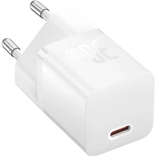 Зарядний пристрій BASEUS GaN5 Fast Charger(mini) 1C 30W EU White (CCGN070502) Тип мережевий зарядний пристрій