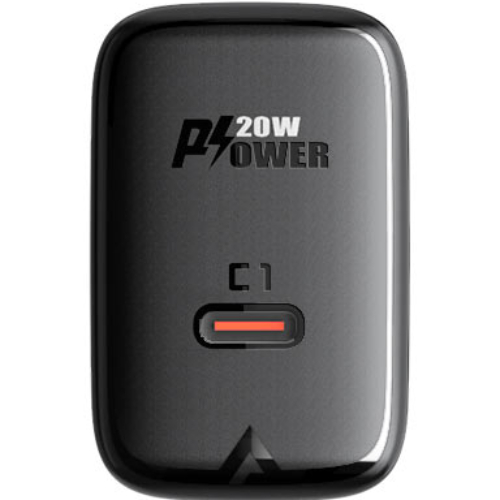 Сетевое зарядное устройство ACEFAST A1 PD20W Black (6974316280033) Мощность 20