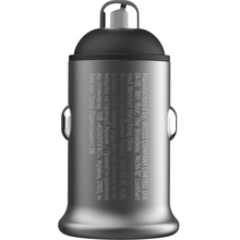 Автомобільний зарядний пристрій COLORWAY 2USB 48W Type-C PD 30W + USB QC3.0 18W Grey (CW-CHA065PD-GR)