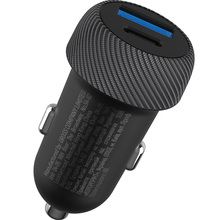 Автомобільний зарядний пристрій COLORWAY 2USB 35W Type-C PD 35W + QC3.0 Black (CW-CHA064PD-BK)