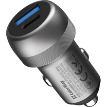 Автомобільний зарядний пристрій COLORWAY 2USB 70W Type-C PD 35W + USB QC3.0 35W Grey (CW-CHA066PD-GR)