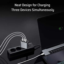 Зарядний пристрій CUKTECH 65W GaN 2C1A Grey (AD653CEU)