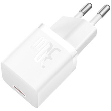 Зарядний пристрій BASEUS GaN5 Mini Fast Charger Type-C 30W Cable Type-C 1 m White (P10110902213-00)