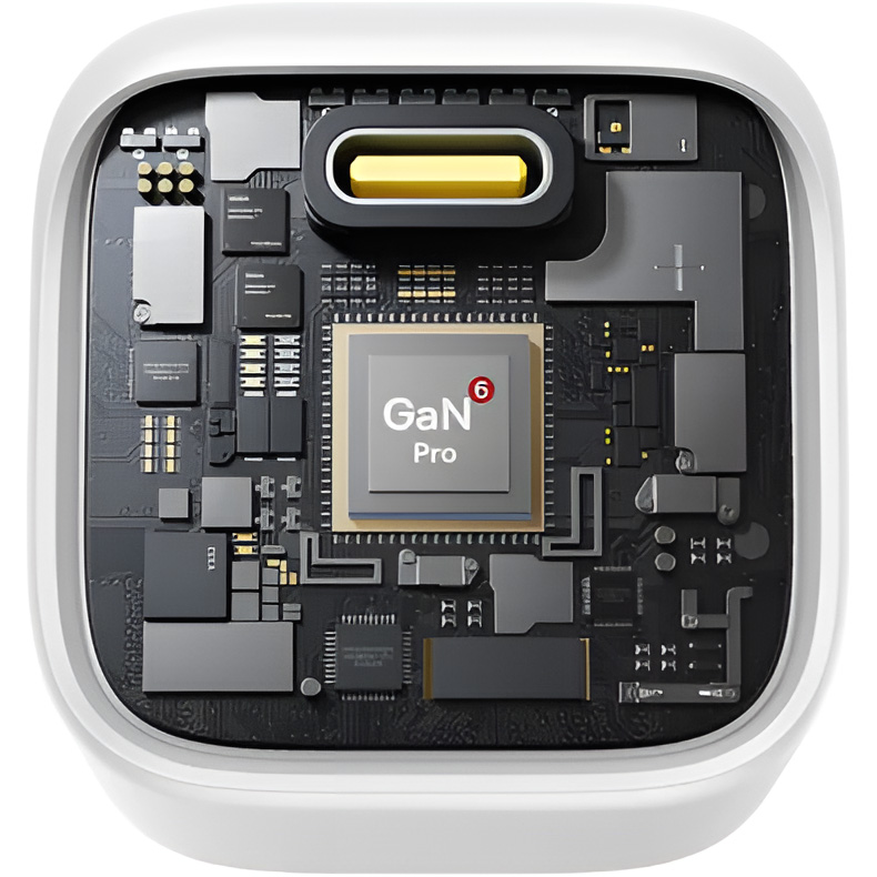 Внешний вид Сетевое зарядное устройство BASEUS PicoGo GaN Fast Charger Type-C 45W White (P10176800213-00)