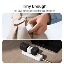 Зарядний пристрій BASEUS Palm Fast Charger Type-C+USB 30W + кабель Type-C 1 м White (P1011160A213-01)