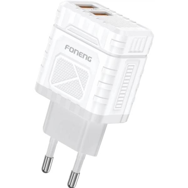 Зарядний пристрій FONENG EU57 USB-A 2-Port Charger (EU57-CH) Потужність 12