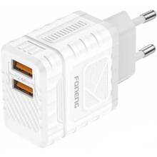 Зарядний пристрій FONENG EU57 USB-A 2-Port Charger (EU57-CH)