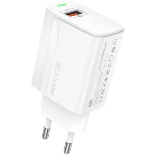 Зарядний пристрій FONENG EU64 USB-A Charger (EU64-CH-W)
