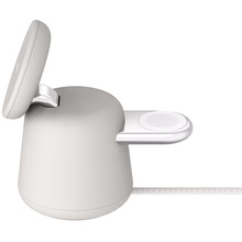 Беспроводное зарядное устройство BELKIN MagSafe 2в1 Sand Mass (WIZ020VFH37)