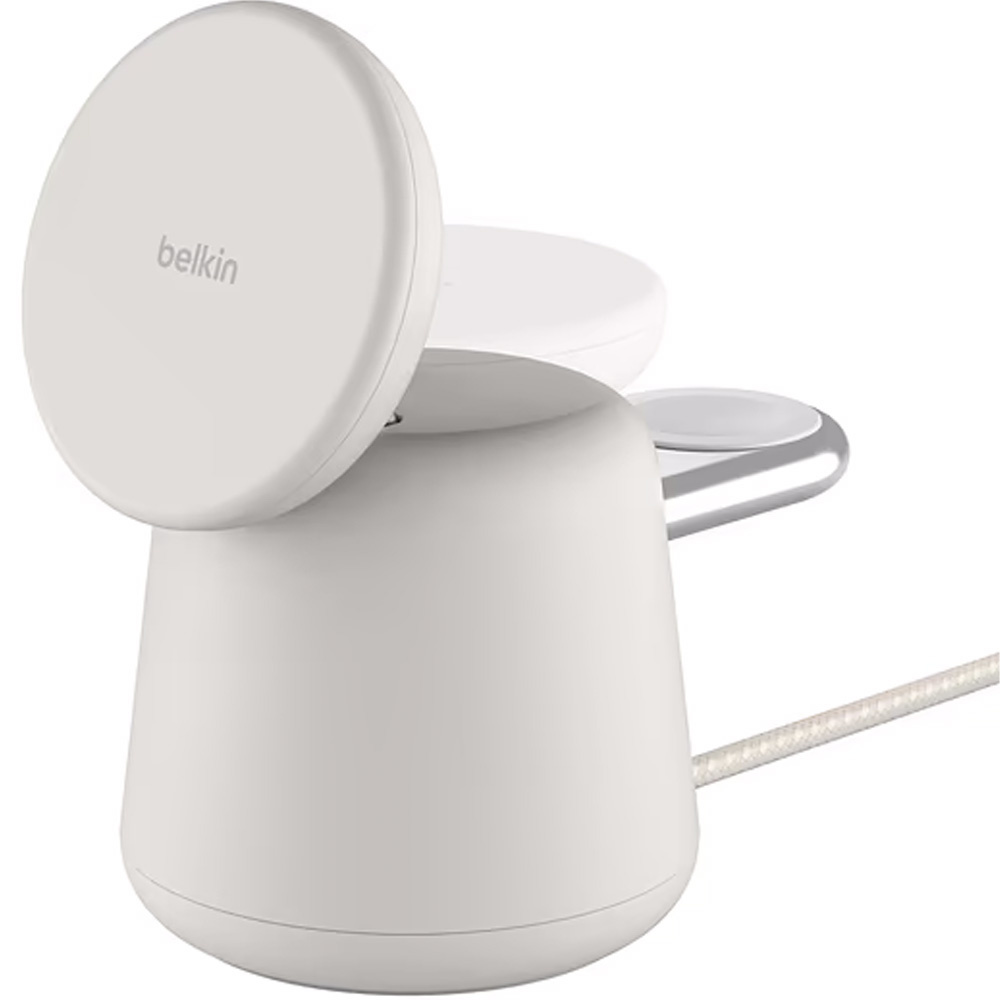 Беспроводное зарядное устройство BELKIN MagSafe 2в1 Sand Mass (WIZ020VFH37) Мощность 15