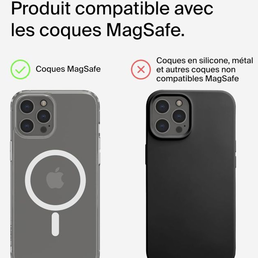 Заказать Беспроводное зарядное устройство BELKIN Magnetic Pad Qi2 3в1 15Вт Black (WIZ032KQBK)