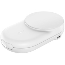 Беспроводное зарядное устройство BELKIN UltraCharge Foldable Magnetic Charging 2в1 25Вт White (WIZ039KQWH)