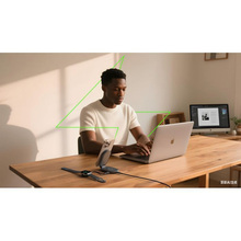 Беспроводное зарядное устройство BELKIN UltraCharge Foldable Magnetic Charging 25Вт 2в1 Black (WIZ039KQBK)