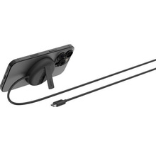 Беспроводное зарядное устройство BELKIN UltraCharge Magnetic Kickstand 15Вт Black (WIA011HQBK)