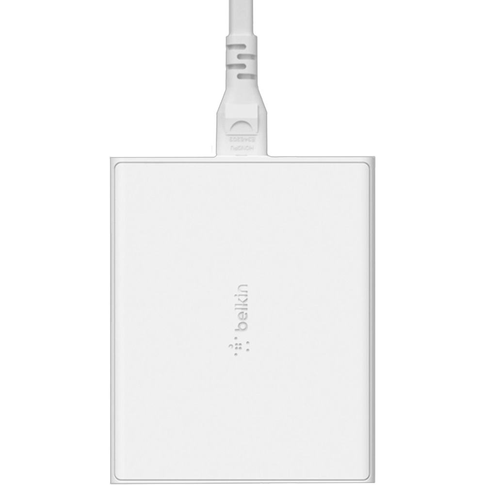 Сетевое зарядное устройство BELKIN 2хUSB-С GAN PD PPS/2хUSB-A 108Вт White (WCH010VFWH) Тип сетевое зарядное устройство