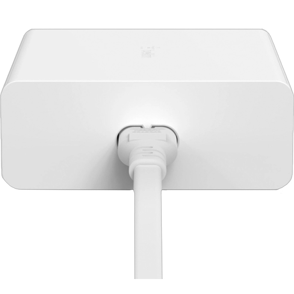 Сетевое зарядное устройство BELKIN 2хUSB-С GAN PD PPS/2хUSB-A 108Вт White (WCH010VFWH) Кабель съемный