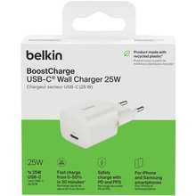 Сетевое зарядное устройство BELKIN USB-С PD PPS 25Вт White (WCA012KQWH)