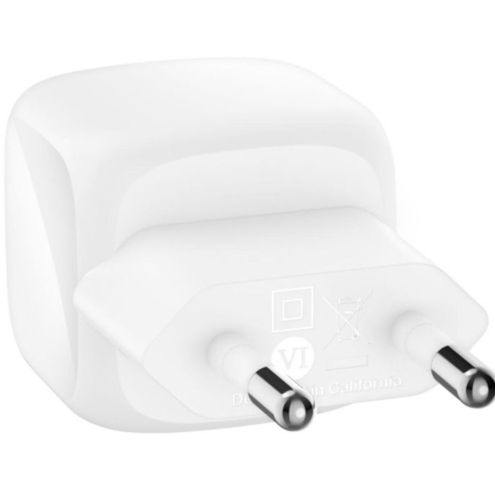 Сетевое зарядное устройство BELKIN USB-С PD PPS PVC 30Вт White (WCA008KQ1MWH-B6) Тип сетевое зарядное устройство