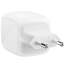Сетевое зарядное устройство BELKIN 67 Вт 2хUSB-С GAN PD PPS, кабель USB-С > USB-C 2м White (WCH020KQ2MWH-B6)