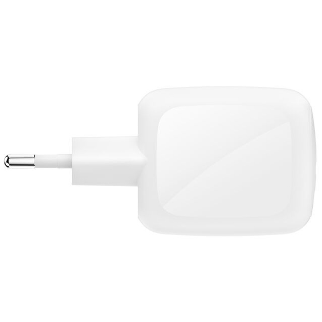 Сетевое зарядное устройство BELKIN 67 Вт 2хUSB-С GAN PD PPS, кабель USB-С > USB-C 2м White (WCH020KQ2MWH-B6) Кабель съемный