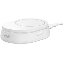 Беспроводное зарядное устройство BELKIN 15 Вт Magnetic Stand Qi2 White (WIA008VFWH)