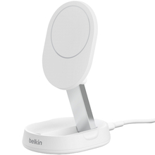 Беспроводное зарядное устройство BELKIN 15 Вт Magnetic Stand Qi2 White (WIA008VFWH)