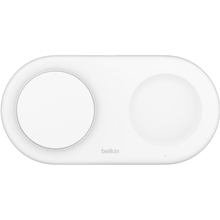 Беспроводное зарядное устройство BELKIN 2 в 1 15 Вт Pad Qi2 White (WIZ021VFWH)