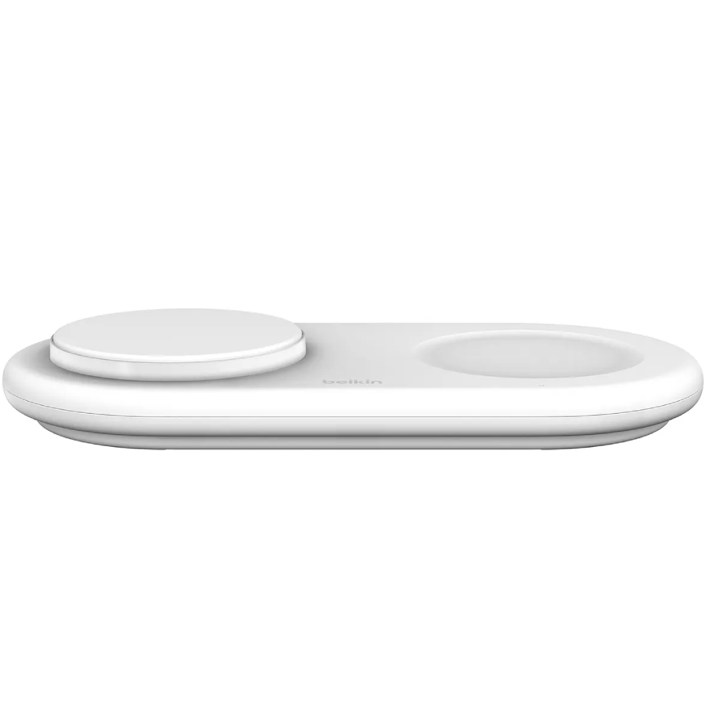 Беспроводное зарядное устройство BELKIN 2 в 1 15 Вт Pad Qi2 White (WIZ021VFWH) Количество беспроводных зон 2