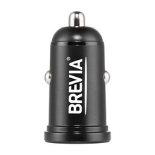 Автомобильное зарядное устройство Brevia ePower DualCharge 48W 1xUSB-C+1xUSB-A Black (46348CAB)