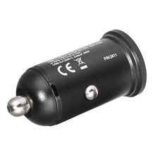 Автомобильное зарядное устройство Brevia ePower DualCharge 48W 1xUSB-C+1xUSB-A Black (46348CAB)