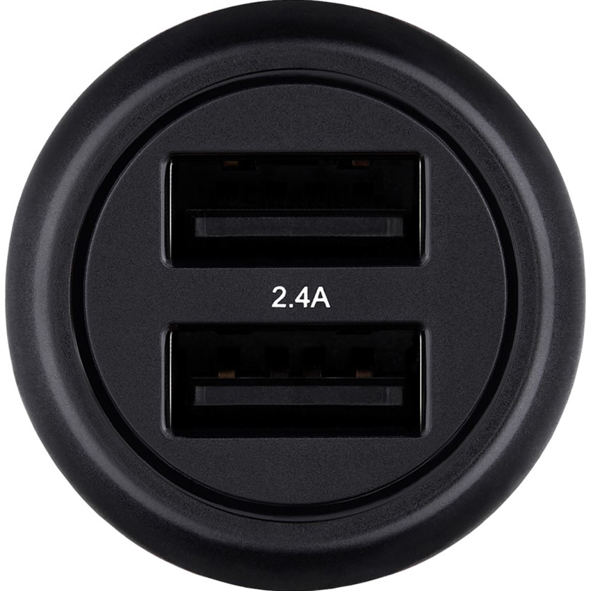 Автомобильное зарядное устройство BREVIA ePower DualDrive 12W 2xUSB-A Black (46012DUB) Кабель отсутствует