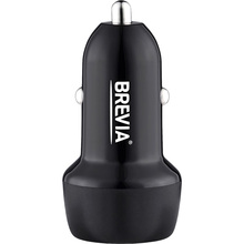 Автомобильное зарядное устройство BREVIA ePower DualDrive 12W 2xUSB-A Black (46012DUB)