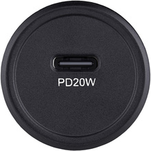 Автомобільний зарядний пристрій BREVIA ePower TurboCharge 20W 1xUSB-C Black (46020CB)