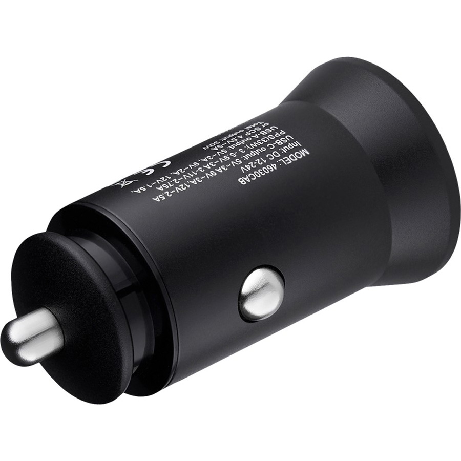 Автомобильное зарядное устройство BREVIA ePower DualCharge 30W 1xUSB-C+1xUSB-A Black (46030CAB) Мощность 30