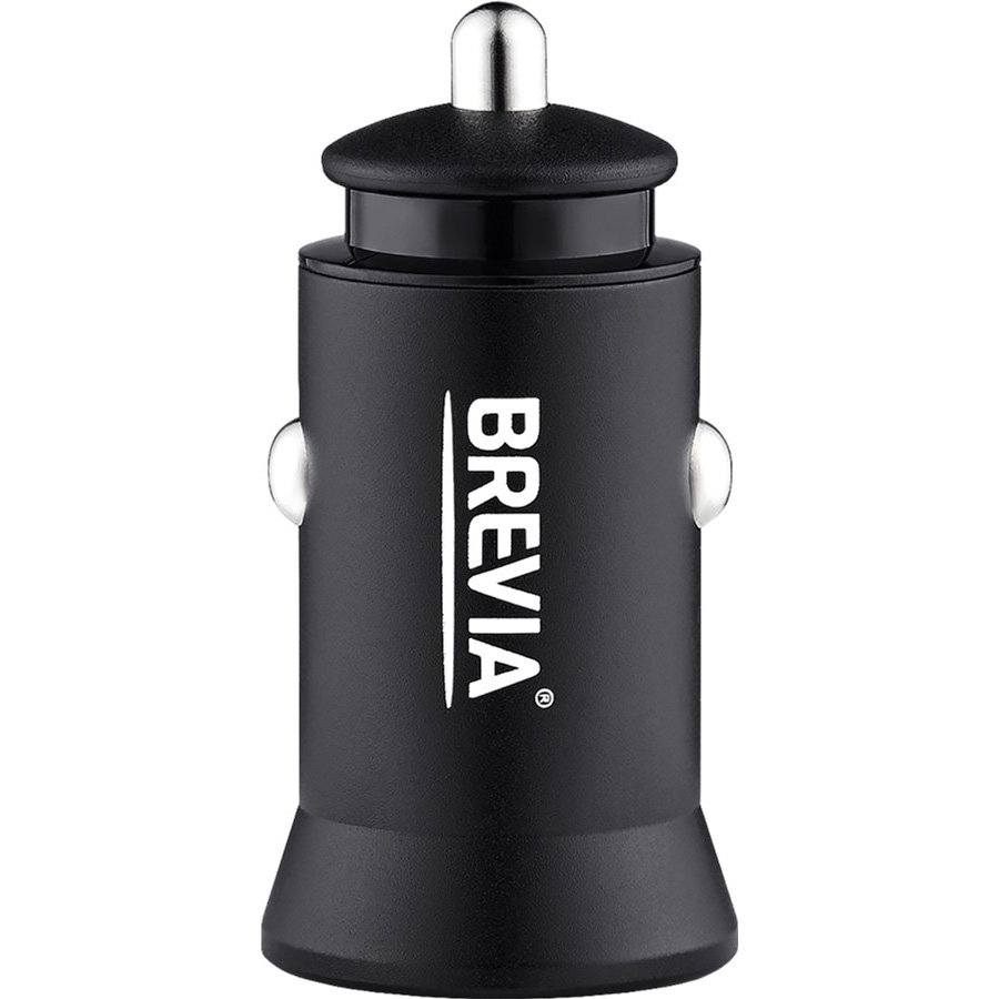 Автомобильное зарядное устройство BREVIA ePower DualCharge 30W 1xUSB-C+1xUSB-A Black (46030CAB) Тип автомобильное зарядное устройство