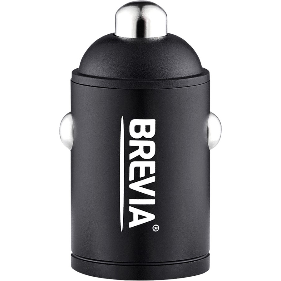 Автомобільний зарядний пристрій BREVIA ePower NanoMetal 38W 1xUSB-C+1xUSB-A Black (46038CAMB) Тип автомобільний зарядний пристрій