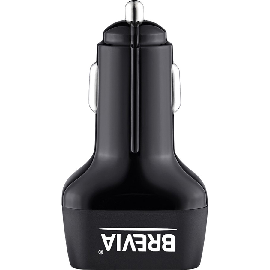Автомобільний зарядний пристрій BREVIA ePower TriDrive 42W 3xUSB-A Black (46042TUB) Потужність 42