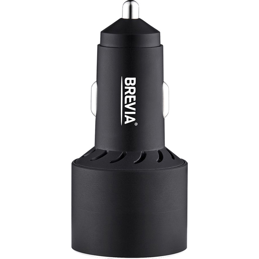 Автомобільний зарядний пристрій BREVIA ePower TriCharge 66W 1xUSB-C+2xUSB-A Black (46066DUCLB) Тип автомобільний зарядний пристрій