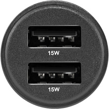 Автомобільний зарядний пристрій BREVIA ePower DualDrive 15W 2xUSB-A Black (47015DUB)