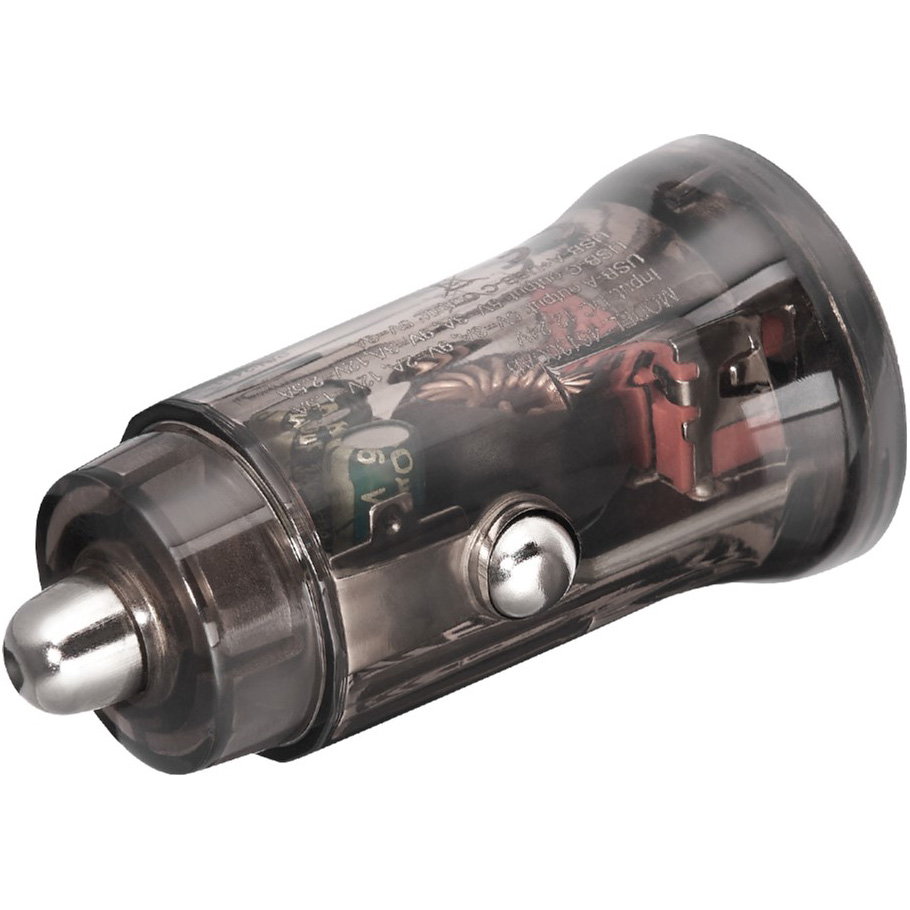 Автомобільний зарядний пристрій BREVIA ePower DualCharge 30W 1xUSB-C+1xUSB-A Black (46130CAB) Тип автомобільний зарядний пристрій