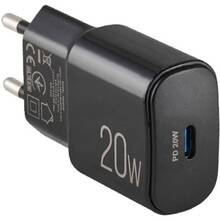 Зарядний пристрій BREVIA ePower PD20W USB-C Black (45020CB)