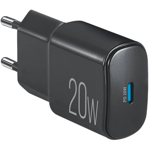 Зарядний пристрій BREVIA ePower PD20W USB-C Black (45020CB)