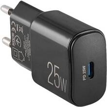 Сетевое зарядное устройство BREVIA ePower PD25W USB-C Black (45025CB)