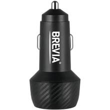 Автомобильное зарядное устройство BREVIA ePower Dual Carbon 48W 1xUSB-C+1USB-A (46048CUB)